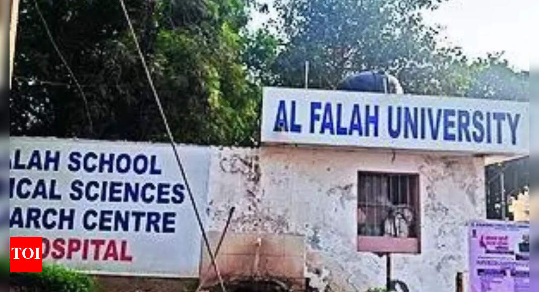 <div>Delhi car blast: Doctor axed by J&K LG Manoj Sinha for terror ties was recruited by Al-Falah</div>