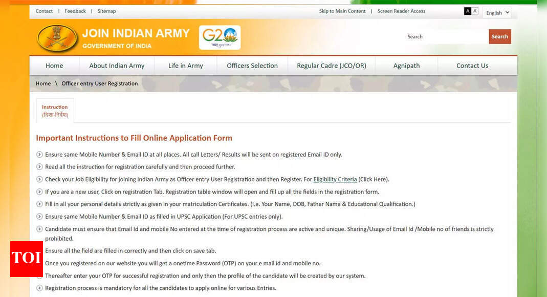 Indian Army TES-55 recruitment 2025: Last date today to apply for 10+2 entry scheme; JEE Main qualified candidates eligible