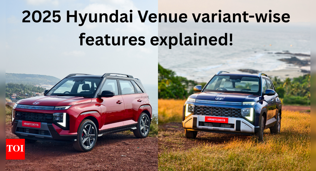 2025 Hyundai Venue: Variant-wise features with price explained