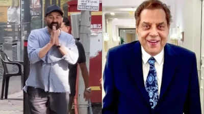 'Sharam nai aati': Sunny Deol loses his cool at the paparazzi for gathering outside Dharmendra's house after the actor gets discharged from the hospital