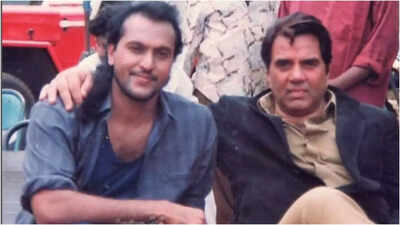 Babu Antony remembers Dharmendra; shares 'Mafia' set pic; calls it 'A million dollar moment'