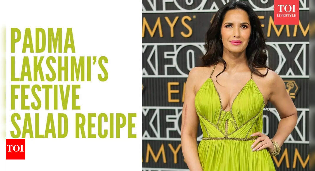 Padma Lakshmi’s 5-ingredient holiday salad might become your festive table hero