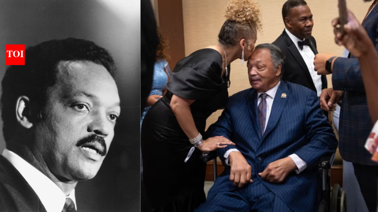 American civil rights leader Rev. Jesse Jackson hospitalised at 84: Who is  he? | World News - The Times of India