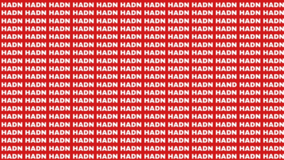 Optical illusion: Can you spot the hidden ‘HAND’ in this image within 7 seconds?