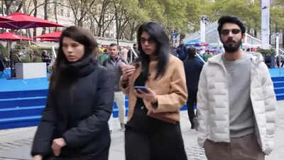 Anirudh and Kavya Maran spotted together in New York; Viral video reignites dating buzz