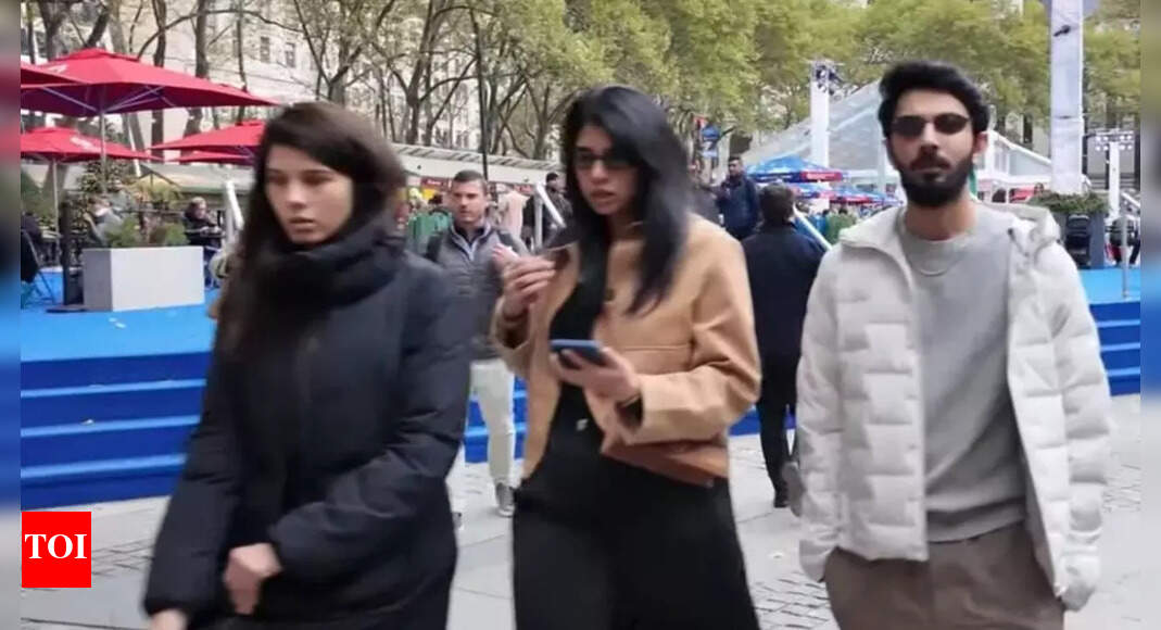 Anirudh and Kavya Maran spotted together in New York