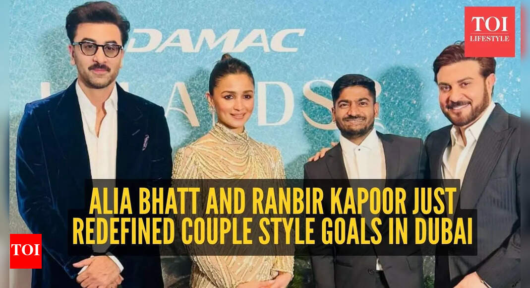 Alia Bhatt and Ranbir Kapoor's fashion chemistry in Dubai proves they are Bollywood’s most stylish couple