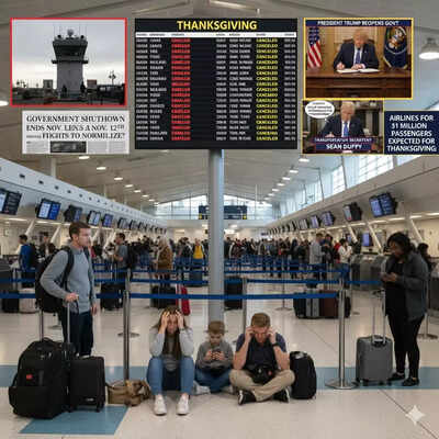 El cierre del gobierno de Estados Unidos llega a su fin: ¿se normalizarán los vuelos para el Día de Acción de Gracias? Sean Duffy ofrece una actualización