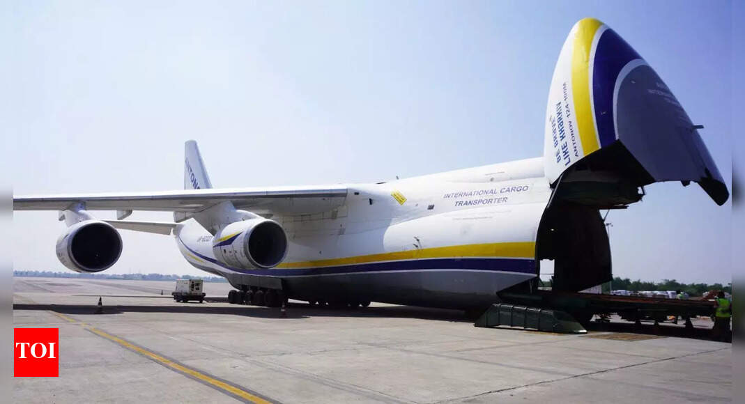 Mighty Antonov AN-124 Ruslan in Hyderabad: One of the world’s largest, heaviest cargo plane lands at RGIA
