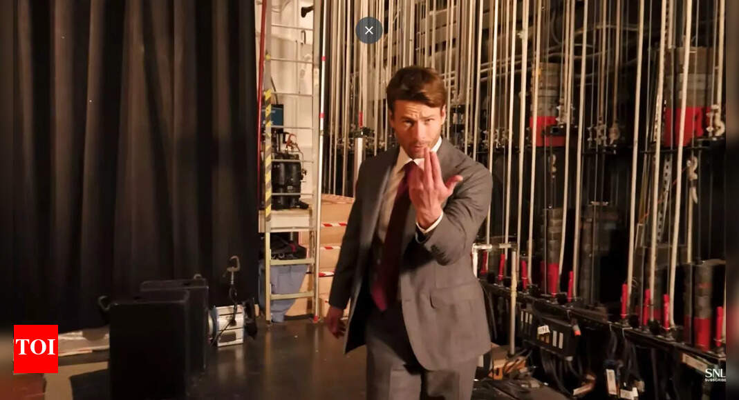 Glen Powell set to host SNL this week: Promo goes viral for his iconic ‘walking like Walken’ moment