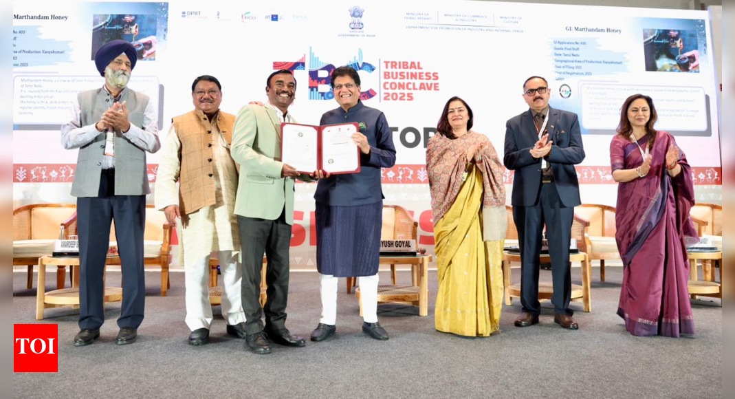 GI nodal officer represents Tamil Nadu in Tribal Business Conclave