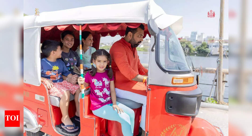 Udaipur’s former royal Lakshyaraj Singh Mewar takes a tuk-tuk ride, wins hearts
