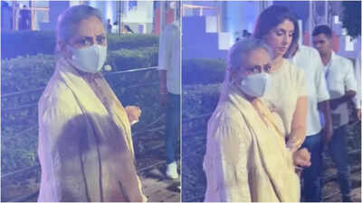 Jaya Bachchan warns, 'Enough is enough,' as she gets photographed at an event; gives them a stern look after paparazzi say THIS