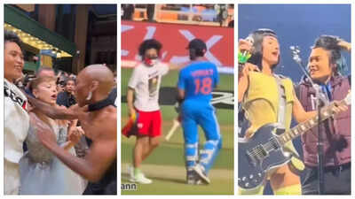 Man who grabbed Ariana Grande previously pulled off stunt on Virat Kohli, Katy Perry and other stars; Netizens call for his arrest - WATCH