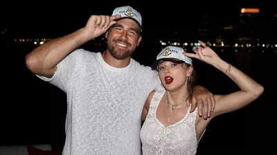 Taylor Swift and Travis Kelce light up the screen with tender new backstage PDA in Eras Tour footage
