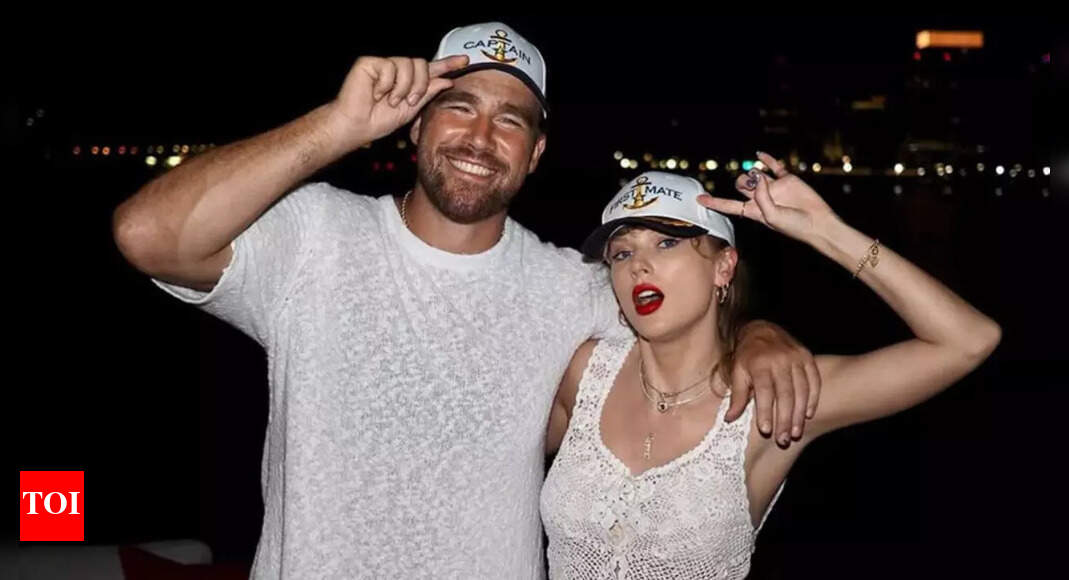 Taylor Swift and Travis Kelce light up the screen with tender new backstage PDA in Eras Tour footage