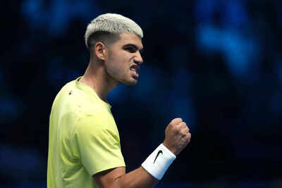 ATP Finals: Carlos Alcaraz beats Lorenzo Musetti, surpasses Jannik Sinner to secure year-end world No. 1