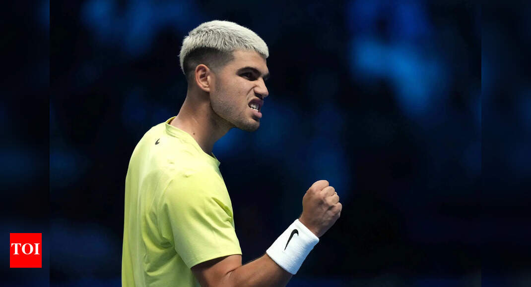 Alcaraz beats Musetti, surpasses Sinner to secure year-end world No. 1