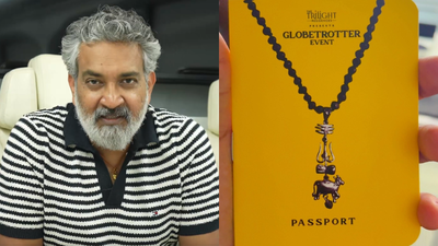  SS Rajamouli introduces passport-style passes for grand 'Globetrotter' event