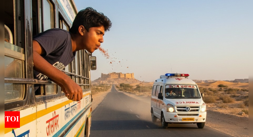 Rajasthan teen peering out of bus window to spit gutkha collides with ambulance, decapitated