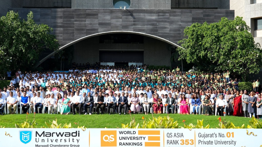Marwadi University makes a debut in QS World University Rankings Asia 2026