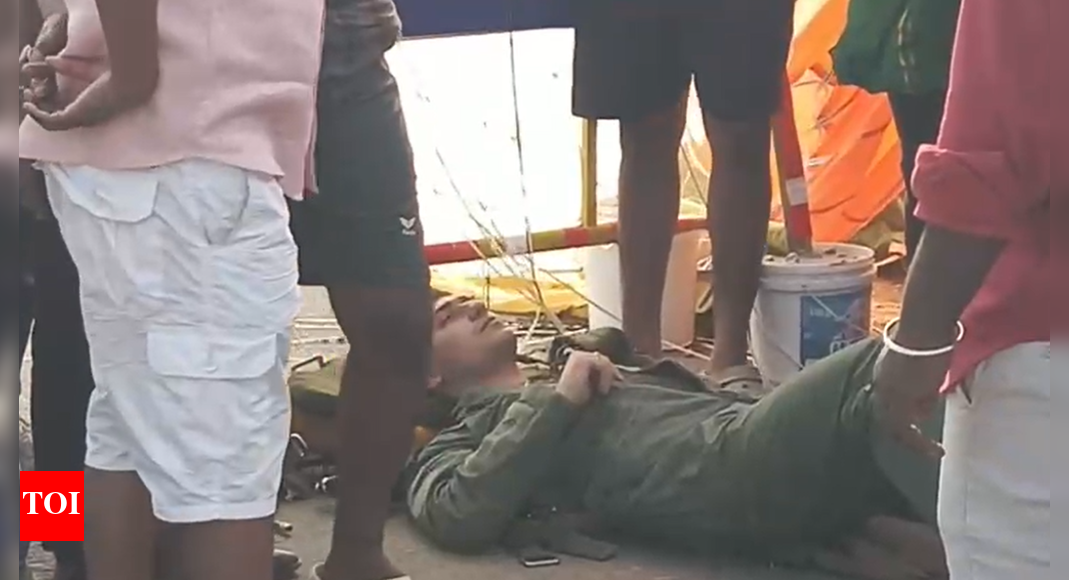 Tamil Nadu: IAF training aircraft crashes near Tiruporur; pilot ejects safely