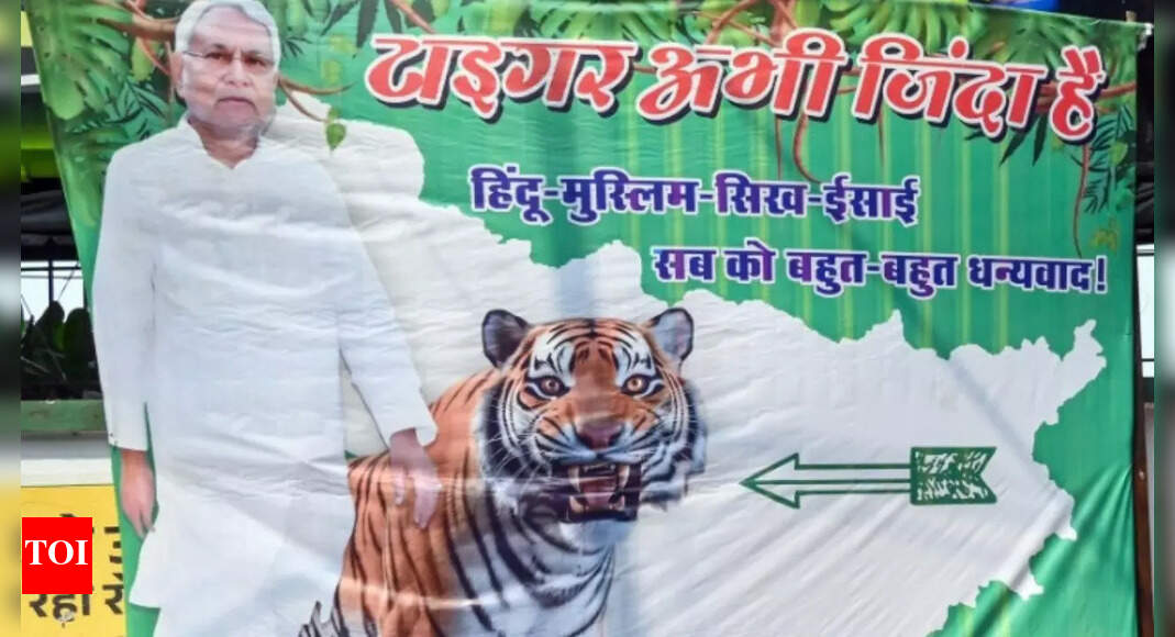 'Tiger abhi zinda hai' - Nitish Kumar beats all odds to script spectacular comeback  in Bihar assembly elections