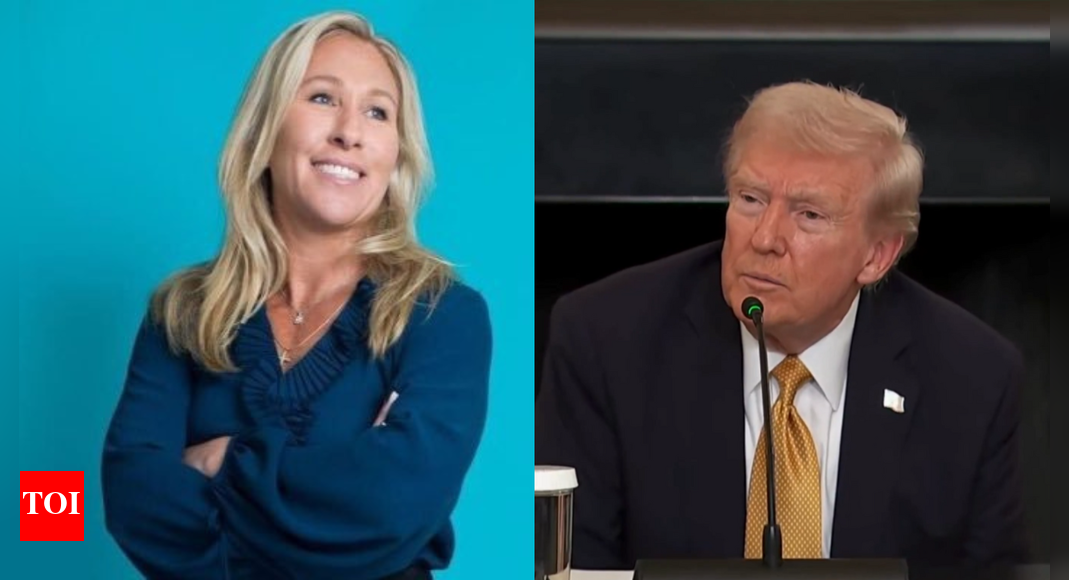 <div>Marjorie Taylor Greene introduces plan to 'eliminate corrupt H-1B program' as Trump goes back on his 'America First' agenda</div>