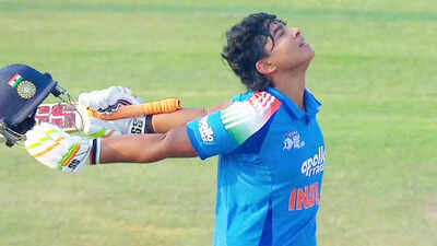 Vaibhav Suryavanshi’s record 15 sixes power India A to mammoth 297/4; list of highest T20 totals | Cricket News – The Times of India