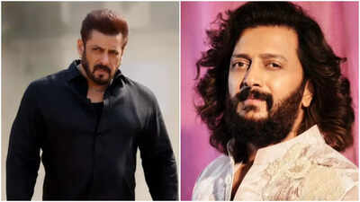 ‘Raja Shivaji’: Salman Khan wraps cameo shoot for Riteish Deshmukh’s period drama | – The Times of India