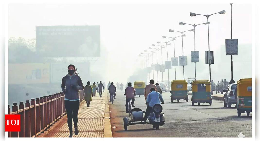 Coldest November in years, AQI spikes in Ahmedabad: Wear masks, work out indoors, say experts