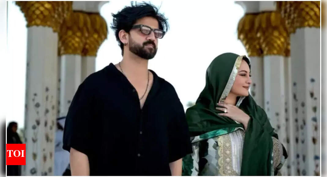 Not going to convert her: Zaheer jokes as Sonakshi visits Mosque