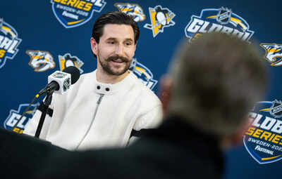 Predators forward Filip Forsberg partners with the NHL to donate hockey gear to youth in Sweden