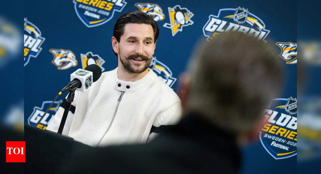 Predators forward Filip Forsberg partners with the NHL to donate hockey gear to youth in Sweden