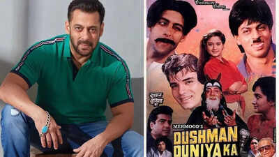 ‘Dushman Duniya Ka’: When Salman Khan mimicked Kishore Kumar's iconic character from 'Padosan', did a cameo