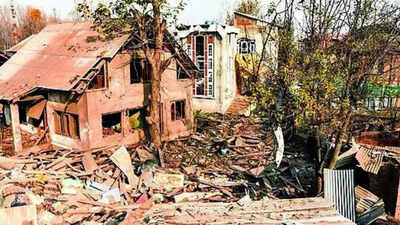  Forces demolish bomber Umar Nabi's J&K home with explosives