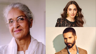 ‘It was an honour to work with you’: Kamini Kaushal’s ‘Kabir Singh’ co-stars Shahid Kapoor and Kiara Advani pay heartfelt tribute