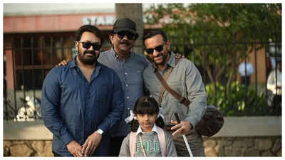 Mohanlal shoots for his cameo in Priyadarshan's 'Haiwan' with Saif Ali Khan