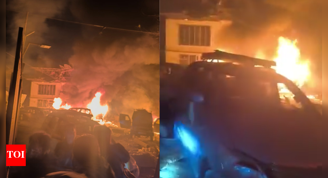 J&K police station blast: Videos of moment and impact; how 360kg explosives set off deadly chain reaction