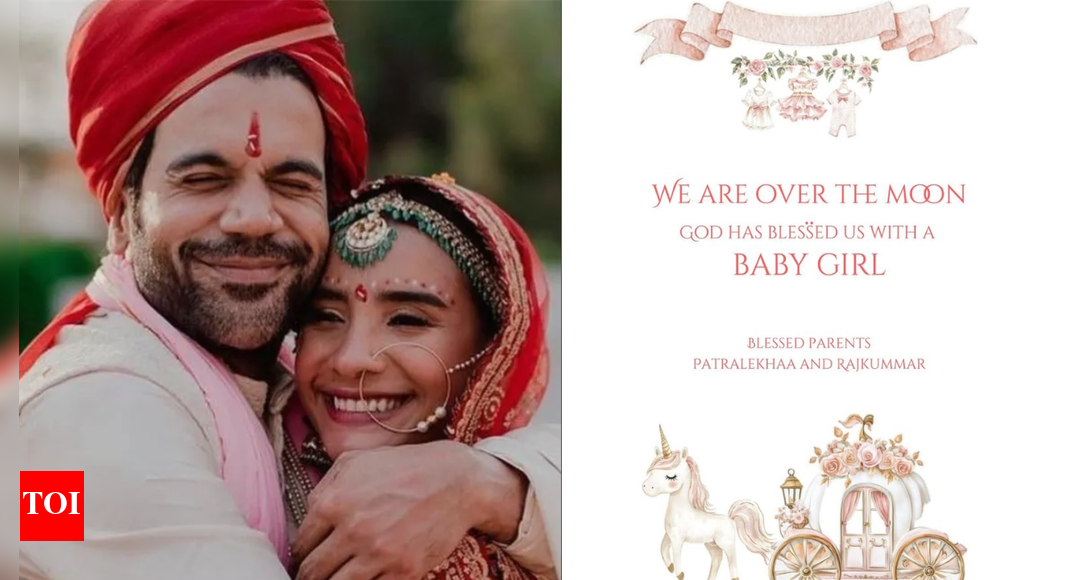Rajkummar Rao and Patralekhaa blessed with baby girl on fourth wedding anniversary; Varun Dhawan, Sonam Kapoor, Kriti Sanon and others send warm wishes
