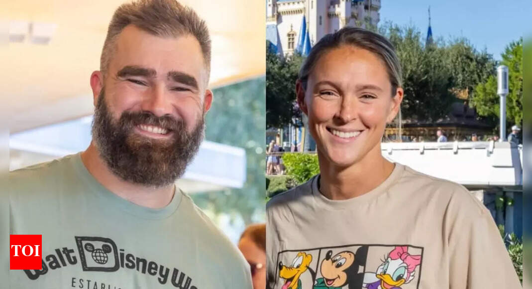 Kylie Kelce wants fans to picture her like the Finding Nemo seagulls chanting ‘mine, mine’ whenever Jason’s thirst trap photos appear