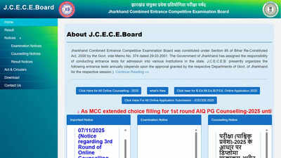 Jharkhand NEET PG 2025 round 1 choice filling extended as JCECEB confirms allotment on 16 November