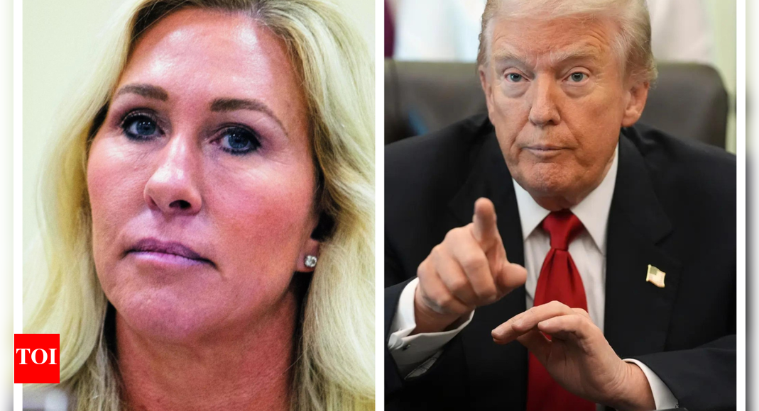 <div>'I don't worship or serve...': Marjorie Taylor Greene reacts to political breakup with Trump amid H-1B, Epstein split</div>