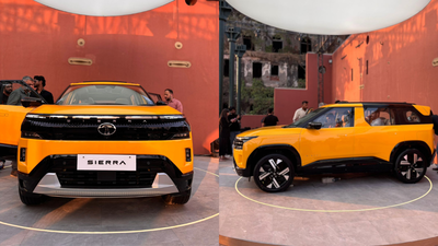 New Tata Sierra breaks cover: Launch date, Design, features and more