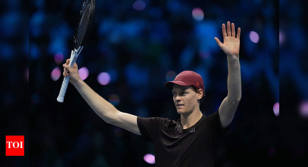 ATP Finals: Sinner dominates De Minaur, reaches c'ship match for third consecutive year
