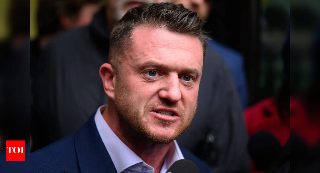 ‘You are gay’: Tommy Robinson clashes with Nick Fuentes over his stance on Muslims