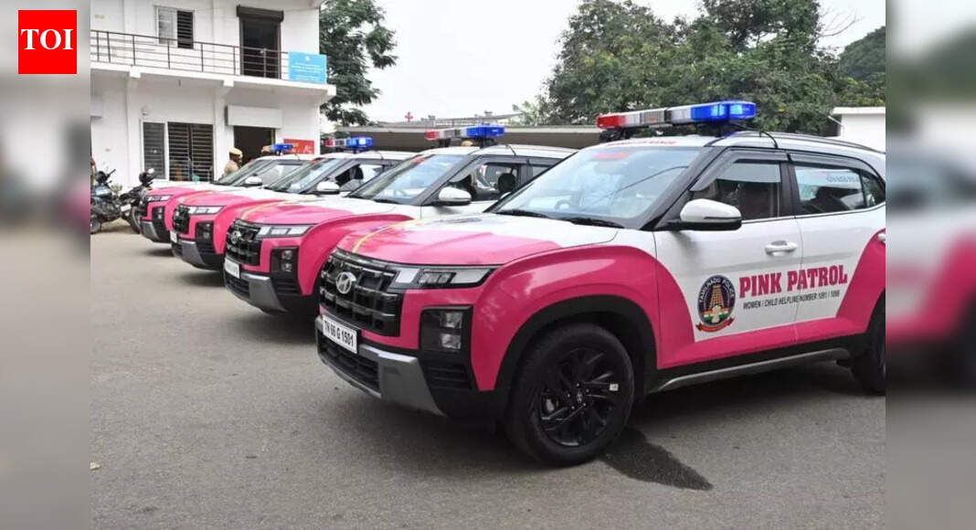 Coimbatore city gets seven pink patrol vehicles, four SaKo poles to ...