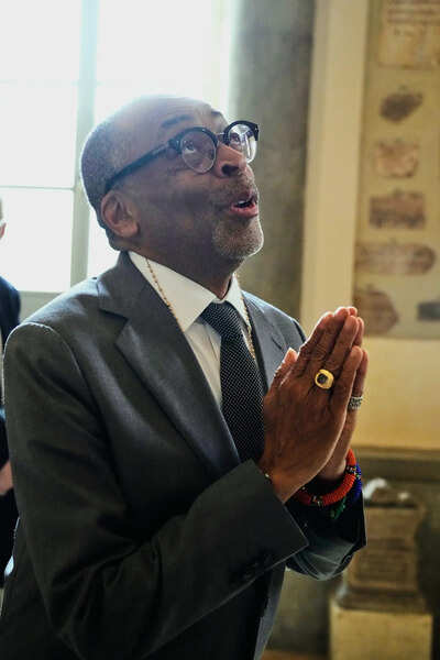 Spike Lee, Cate Blanchett, Greta Gerwig join Pope Leo XIV to celebrate cinema; calls for Hollywood to include marginal voices