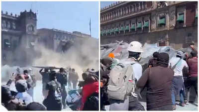  Gen Z protests erupt against drug violence in Mexico City — watch video