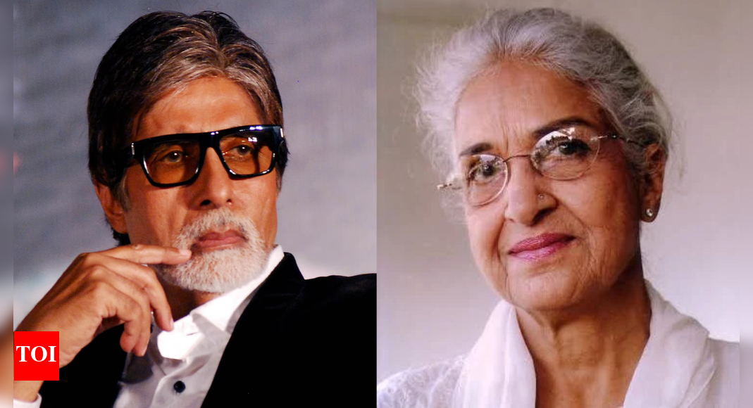 <div>Amitabh Bachchan mourns Kamini Kaushal's demise</div>